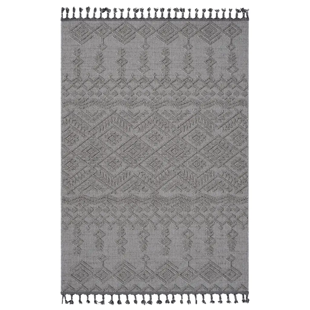 Naar Guros Gatherion 8X10 White Traditional Indoor Outdoor Rug naar rug