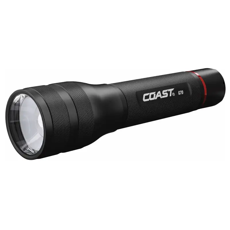 Coast G45 385 Lumen Silver LED Flashlight AAA Battery