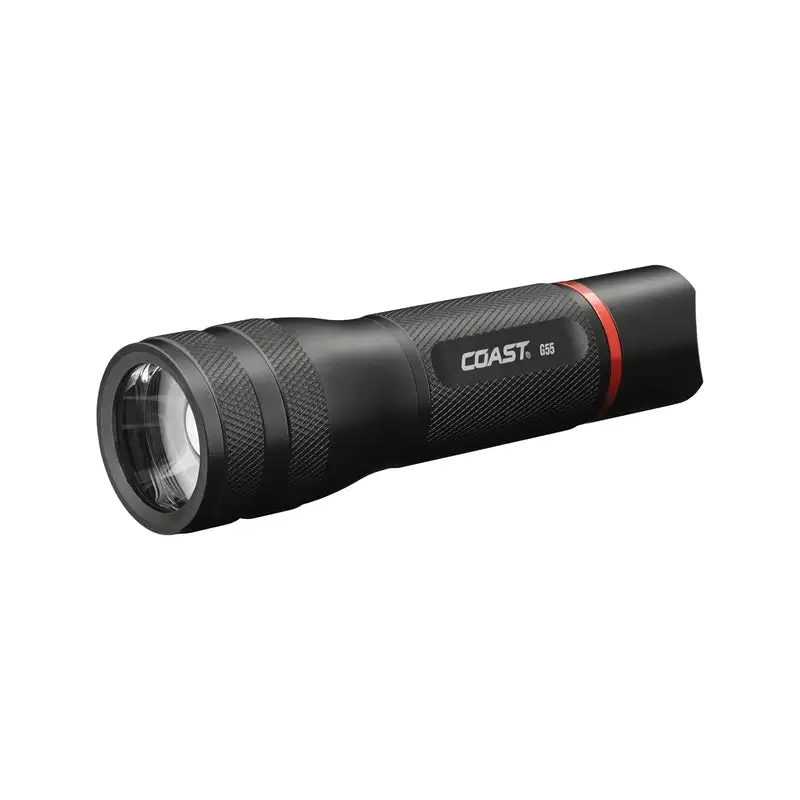 Coast G450 1400 Lumen Black LED Flashlight AA Battery