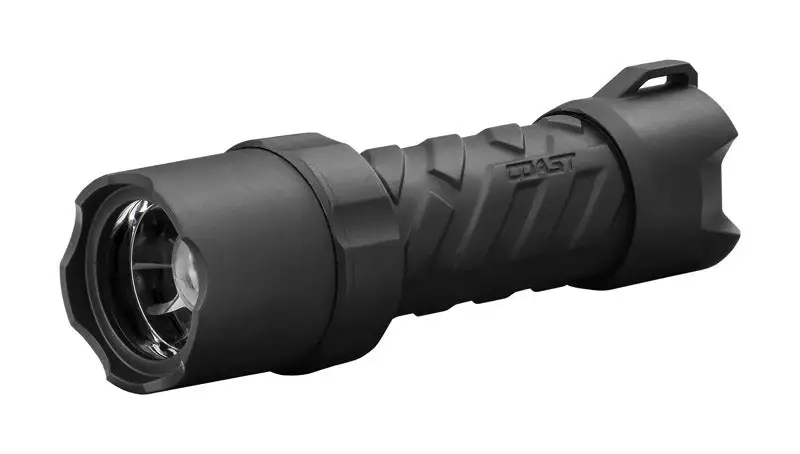 Coast HX5 130 Lumen Black LED Flashlight AA Battery