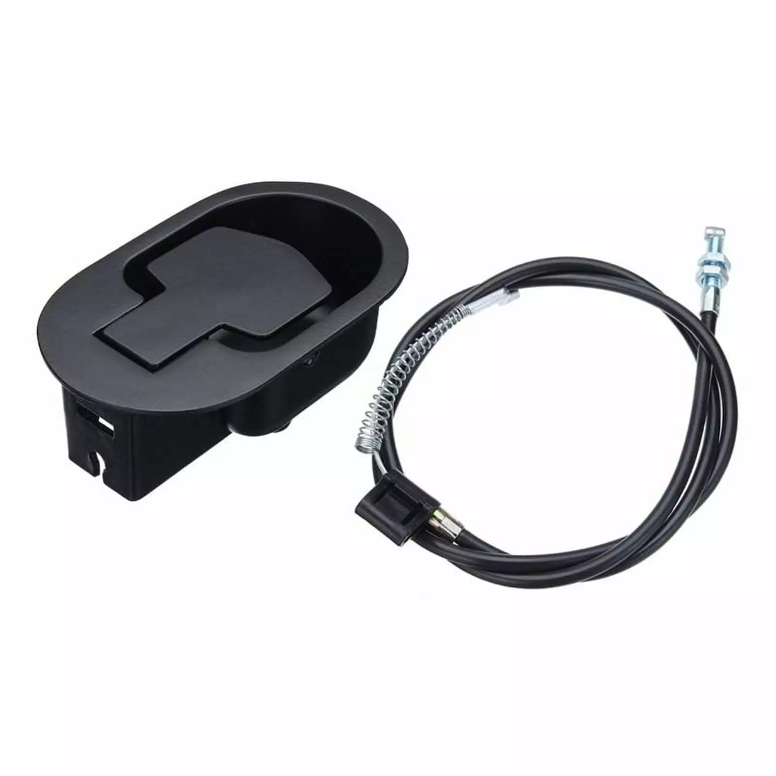Black Metal Recliner Sofa Release Lever Replacement Handle 1pcs CSLUNE