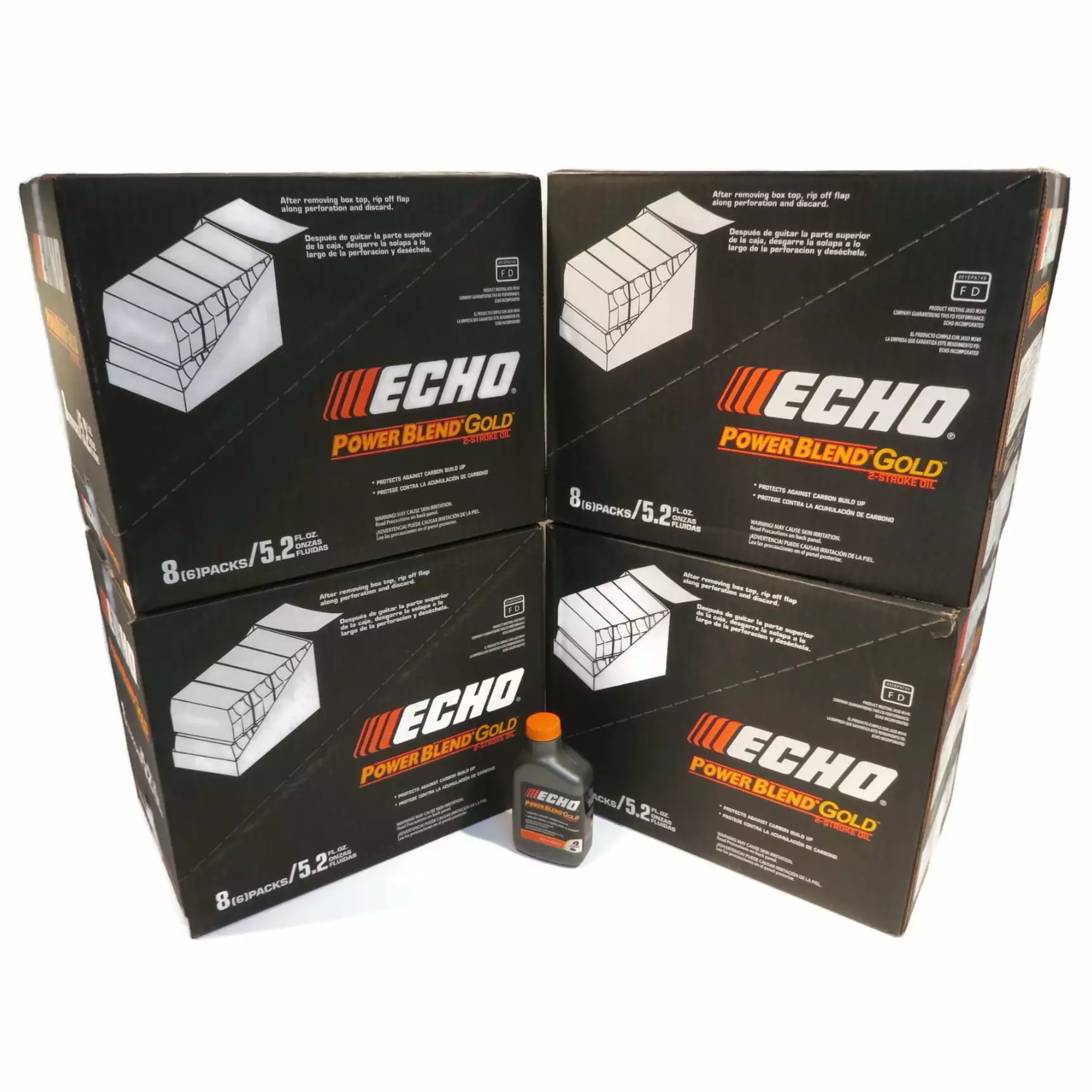 ROP Shop | (192) OEM ECHO Oil 5.2 oz Bottles String Weed Hedge Trimmer Leaf Blower Chainsaw