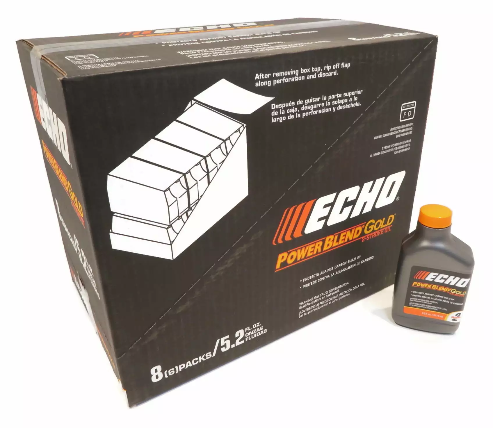 ROP Shop | (48) OEM ECHO Oil 5.2 oz Bottles String Weed Hedge Trimmer Leaf Blower Chainsaw