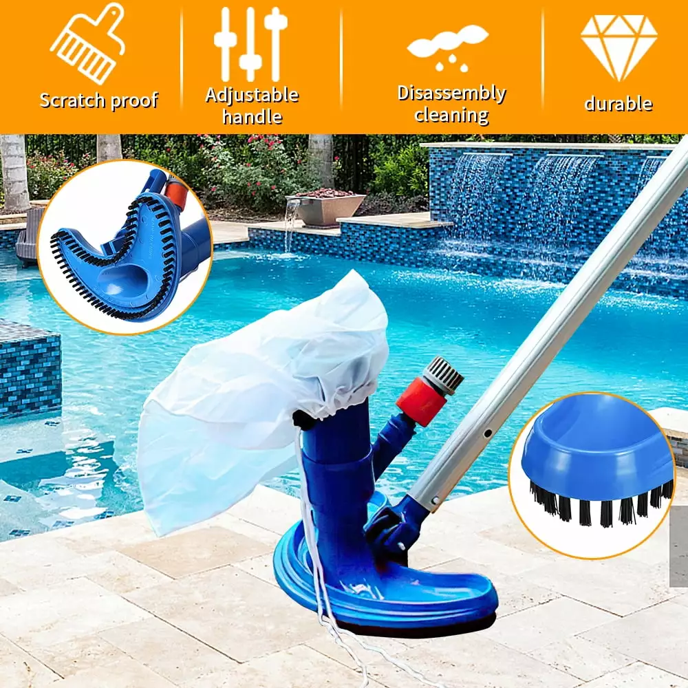Portable Pool Vacuum Cleaner Above Ground Pools Spas Ponds and Inflatable Pools Myriann