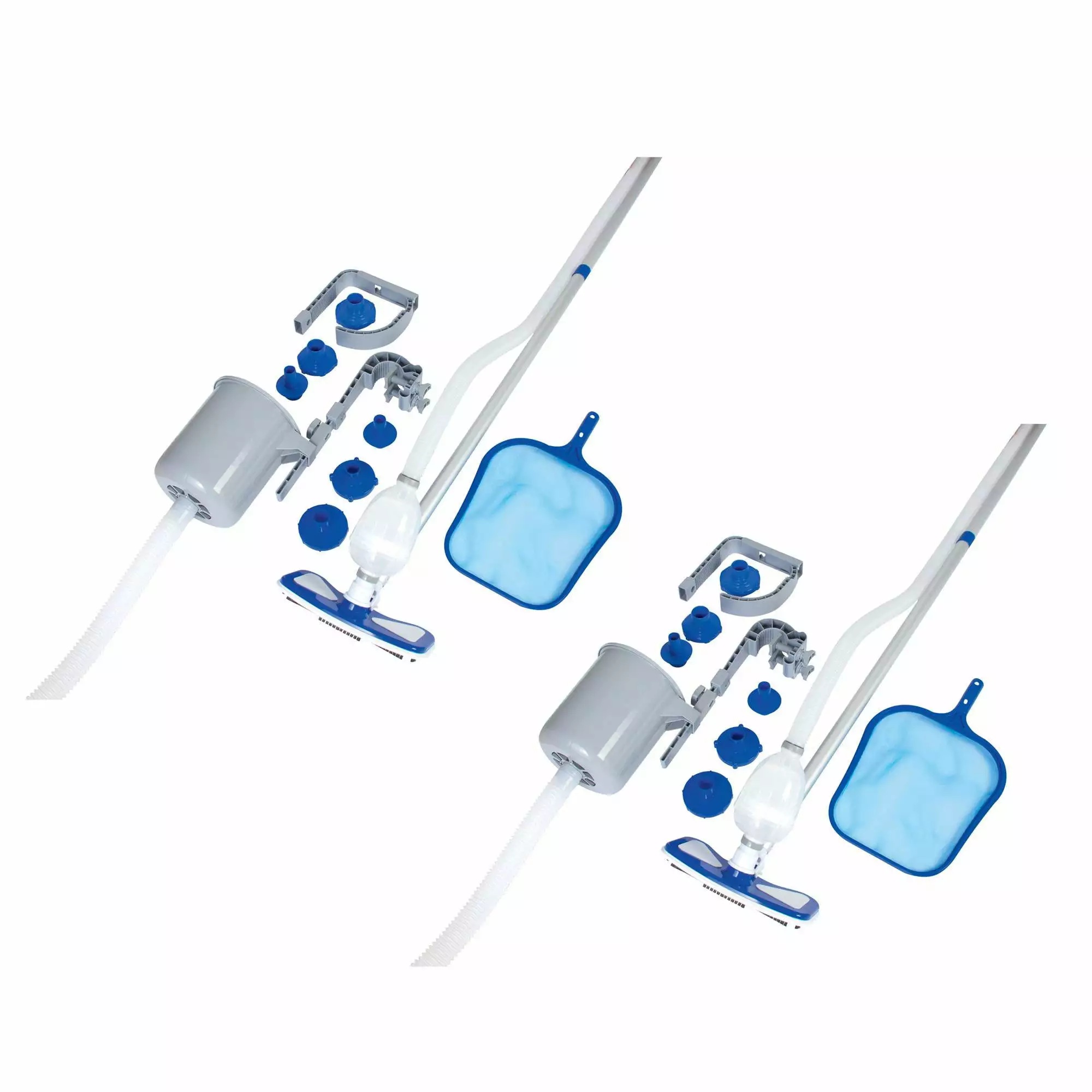 Bestway Above Ground Pool Vacuum & Maintenance Accessories Kit 2 Pack