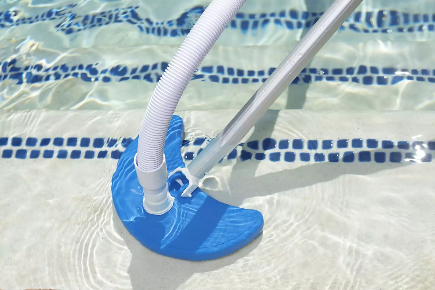 Poolmaster Essential Collection Curved Vinyl Liner Swimming Pool Vacuum Cleaner Inground and Above Ground Pools