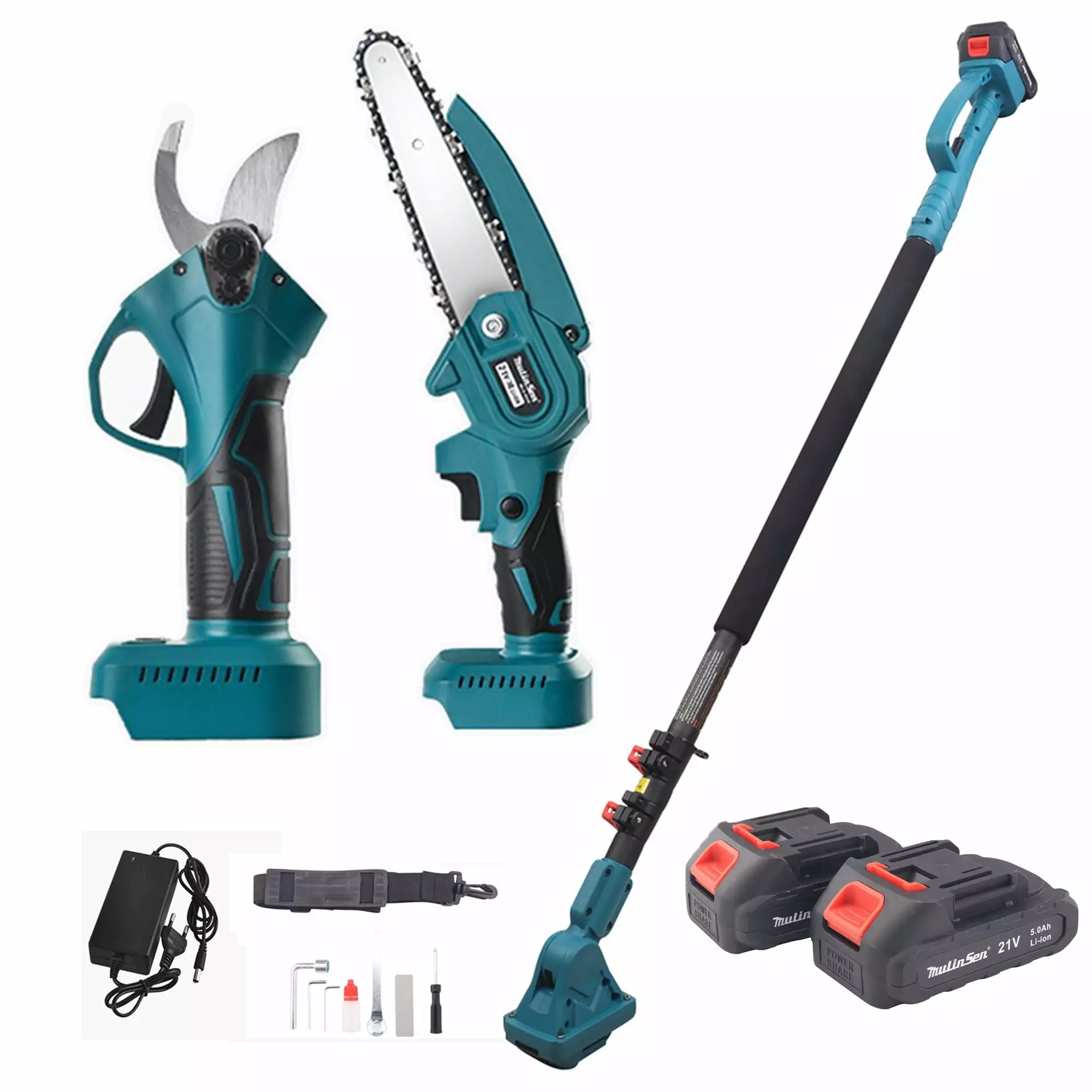 SAYFUT 2--1 Pruning Saw. Battery Powered Small Pruning Saw. Handheld Travel-friendly Chain Saw Tree Pruning. Electric Oper...
