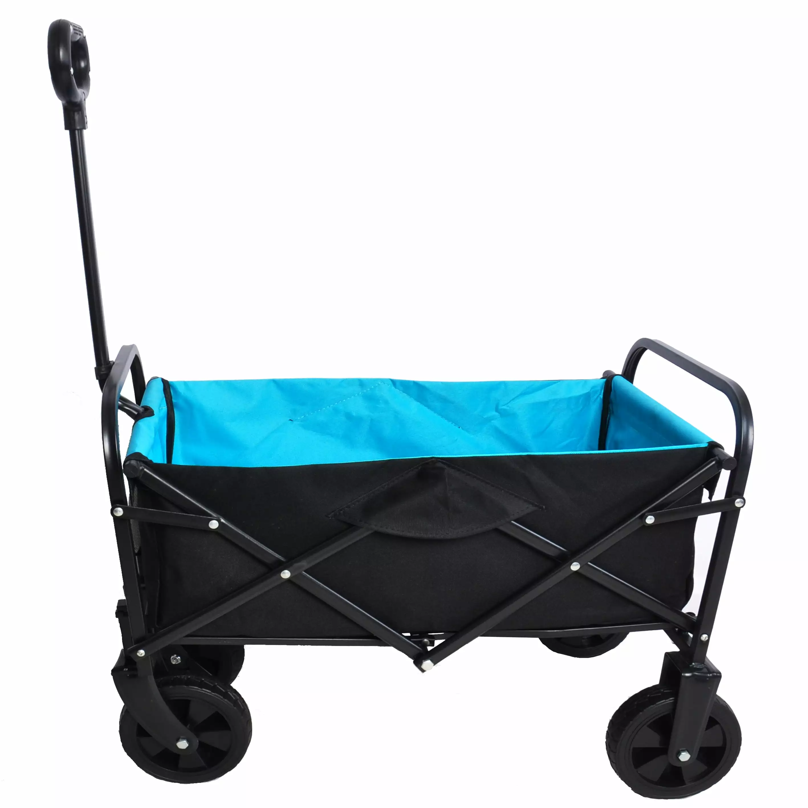 Mini Folding Wagon Garden Shopping Beach Cart