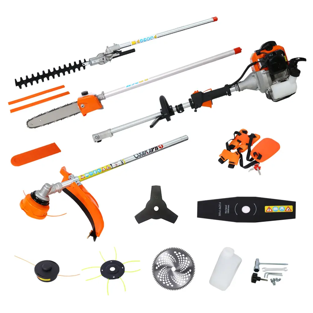 8 1 Multi Practical Trimming Tool 56Cc 2 Cycle Garden System g-h