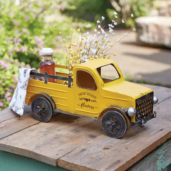 Ice Cream Truck Birdhouse Handmade Wooden Outdoor Garden Decor CTW