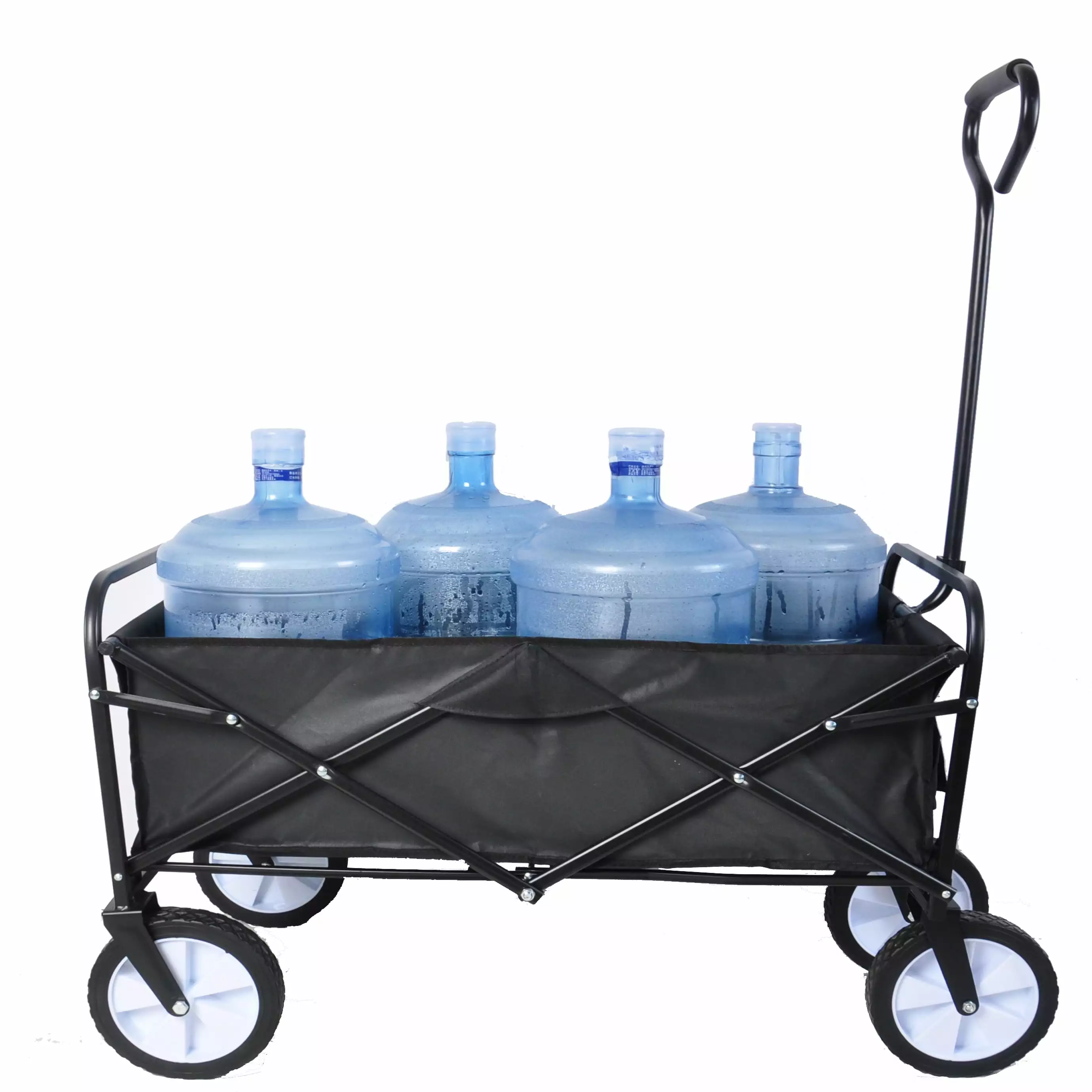 FCH Folding Outdoor Utility Wagon. (Black)