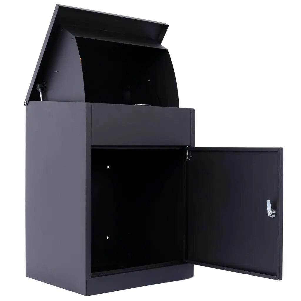 Extra Large Galvanized Steel Package Delivery Mailbox Outside g-h