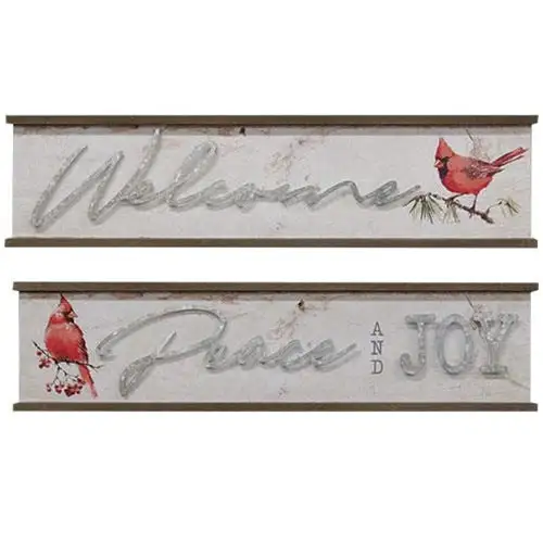 Wintry Weather Pallet Art Rustic Winter Scene Wall Decor CWI