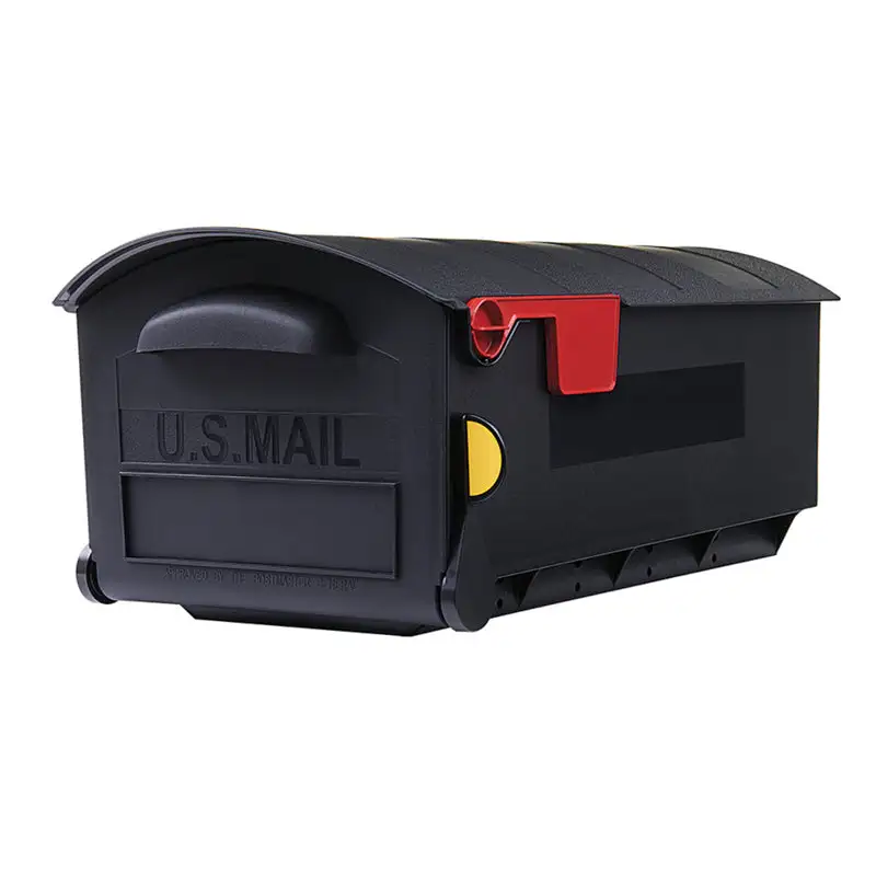 Gibraltar Parsons Classic Plastic Post Mount White Mailbox Gibraltar Mailboxes