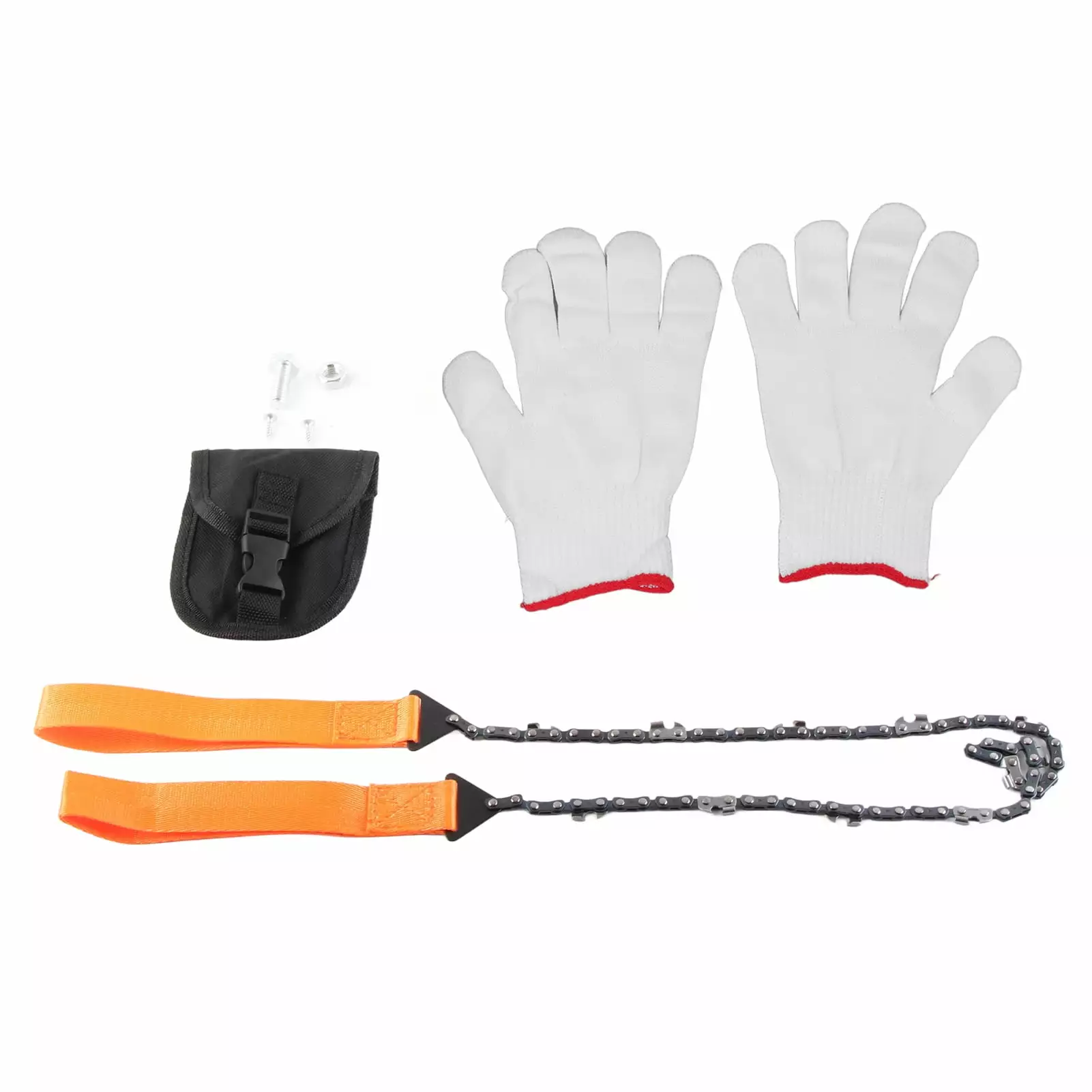 Pocket Chainsaw 26in Tree Limb Hand Rope Chain Saw 11 Blades High Hardness Chainsaw Tree Pruning itacadapter