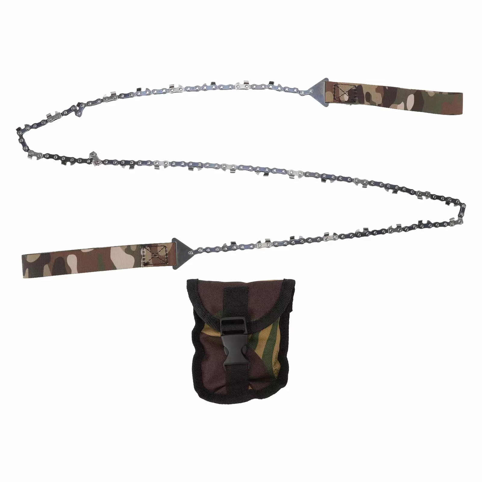 KAUU Hand Chain Saw 48in Foldable Travel-friendly Outdoor Pocket Chain Saw Storage Bag Gardening