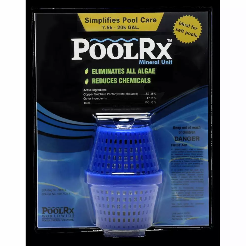 Poolrx 101001 Blue Pool Unit Pools 7500 to 20000 Gallons
