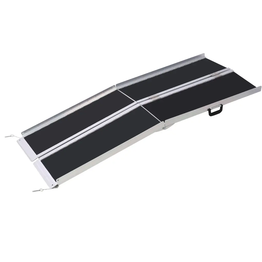 7Ft Aluminum Wheelchair Ramp Foldable and Travel-Friendly g-h