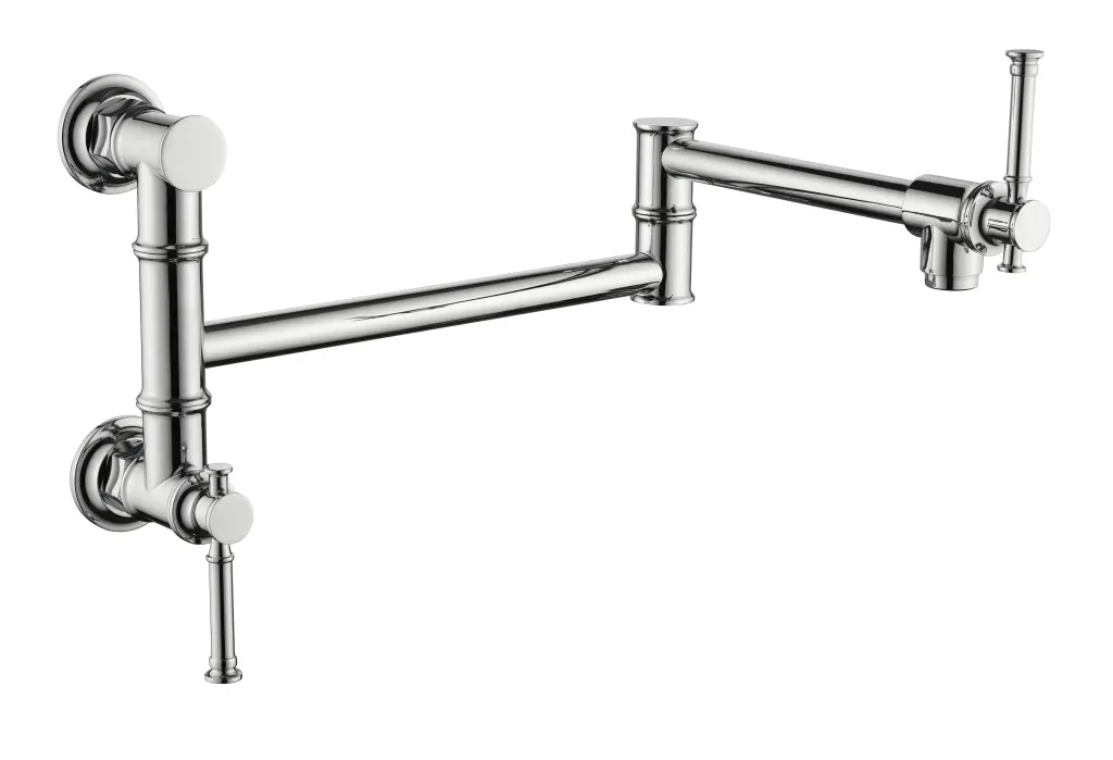 Pot Filler Faucet Wall Mount Modern Brass Kitchen Sink Faucet rnb