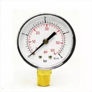 Replacement End Pressure Gauge Swimming Pool Water Pump Gage Sand Filter Stark