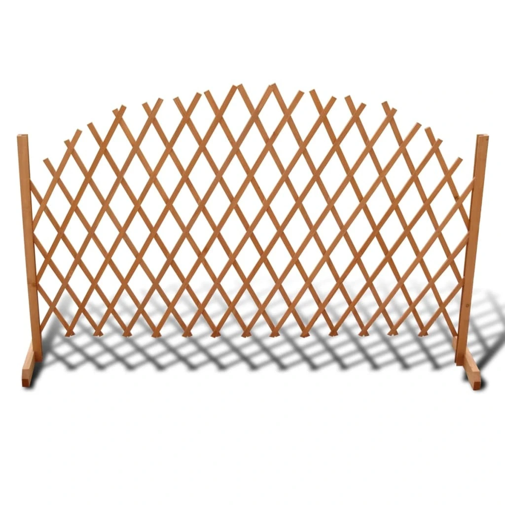 vidaXL Poly Rattan Black Trellis Raised Bed 1 Pot 11.8x11.8x42.1 Inches