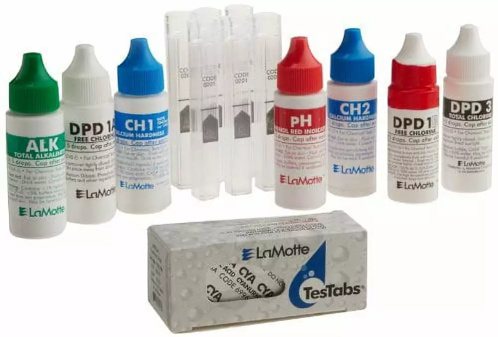 Lamotte R-2056 Color-Q Pro 7 Test Reagent Refill Kit Accurate Pool Water Testing My Garden Pool