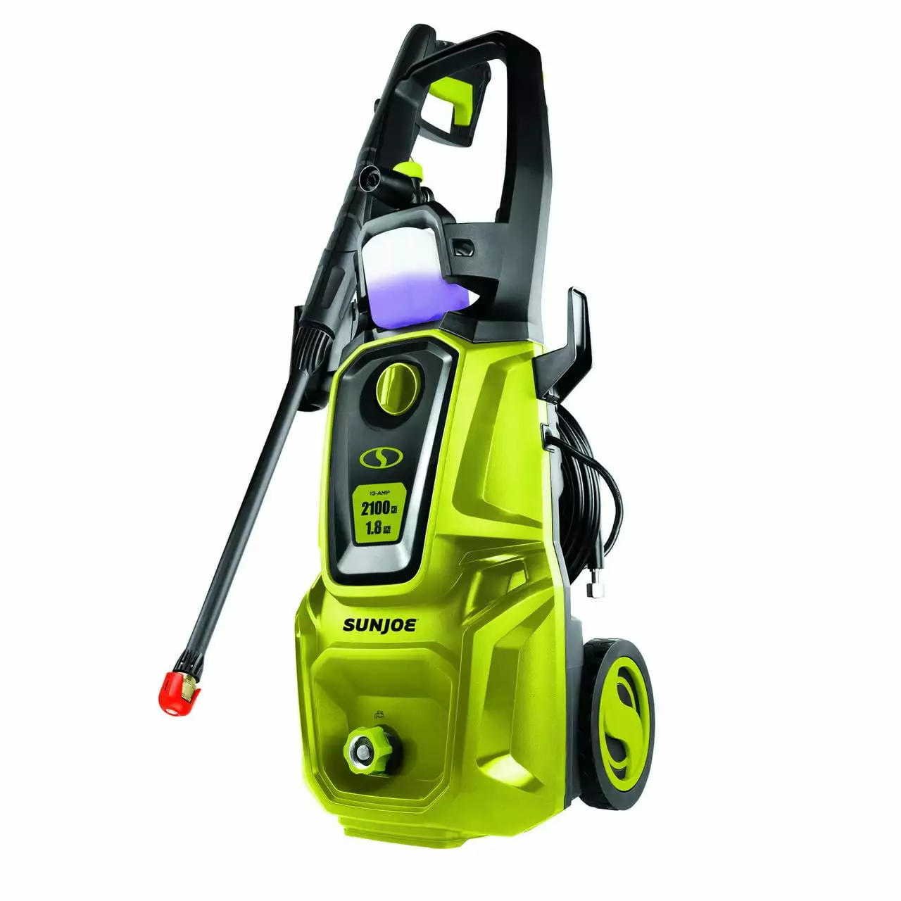 Restored Sun Joe SPX2690 Electric Pressure Washer 13-Amp 2100 PSI Max (Refurbished)