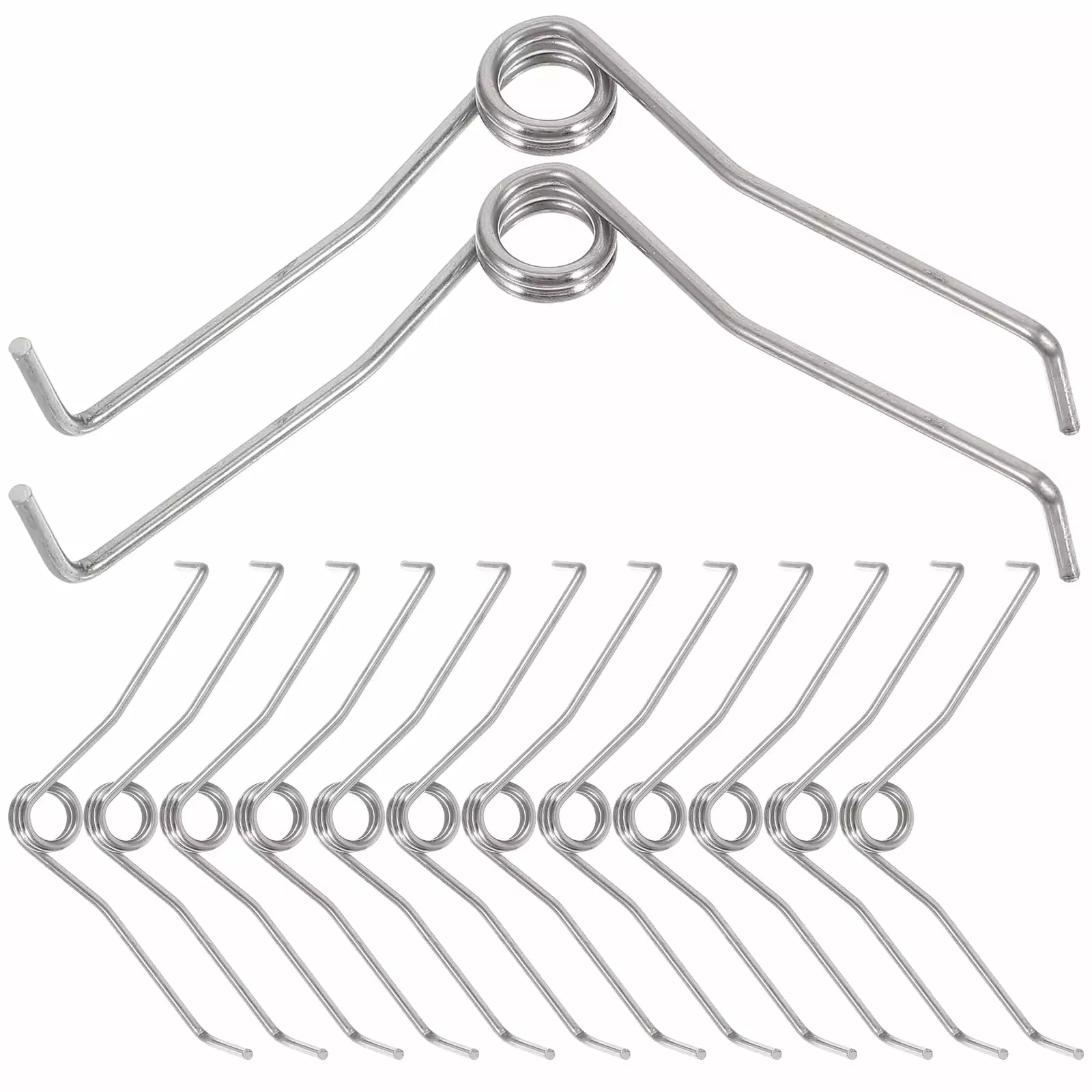 20 Pcs Scissors Multiple Jobs Colodoil Silver Spring Part Pruning Shears Spring Pruning Shear Replacement Springs Flower T...