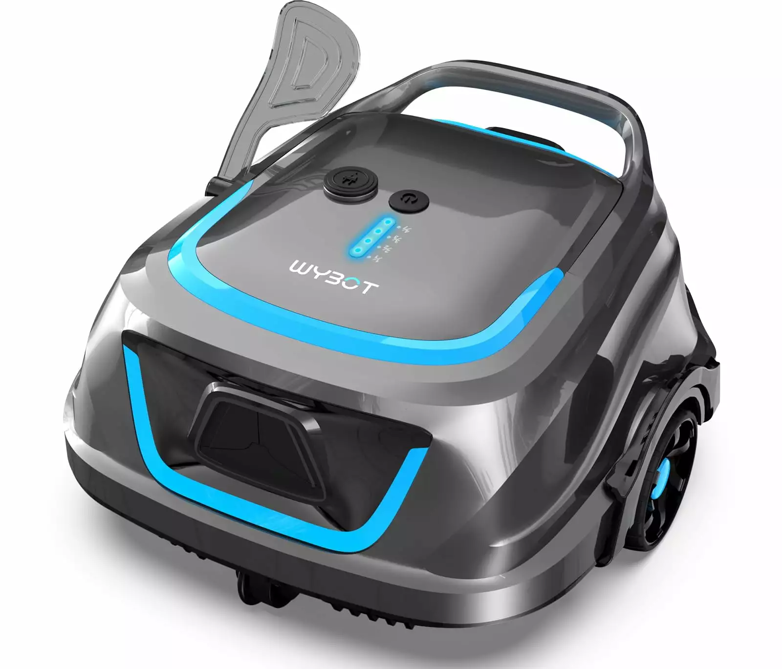 2024 WYBOT A1 Cordless Automatic Pool Vacuum Cleaner Flat-Bottom Pools 120Min Runtime App