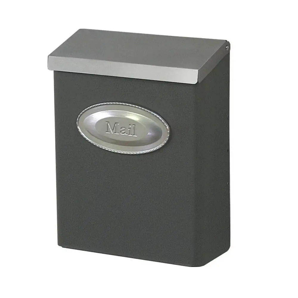 Gibraltar Mailboxes ADM11WAM Rural Mailbox Aluminum Lightweight Durable Outdoor Mailbox