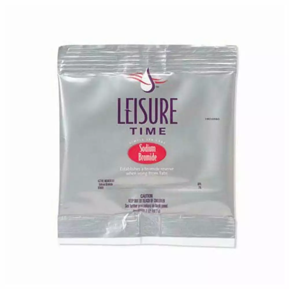 Leisure Time Spa Hot Tub Sanitizing Disinfecting Sodium Bromide 2-Ounce Pouch