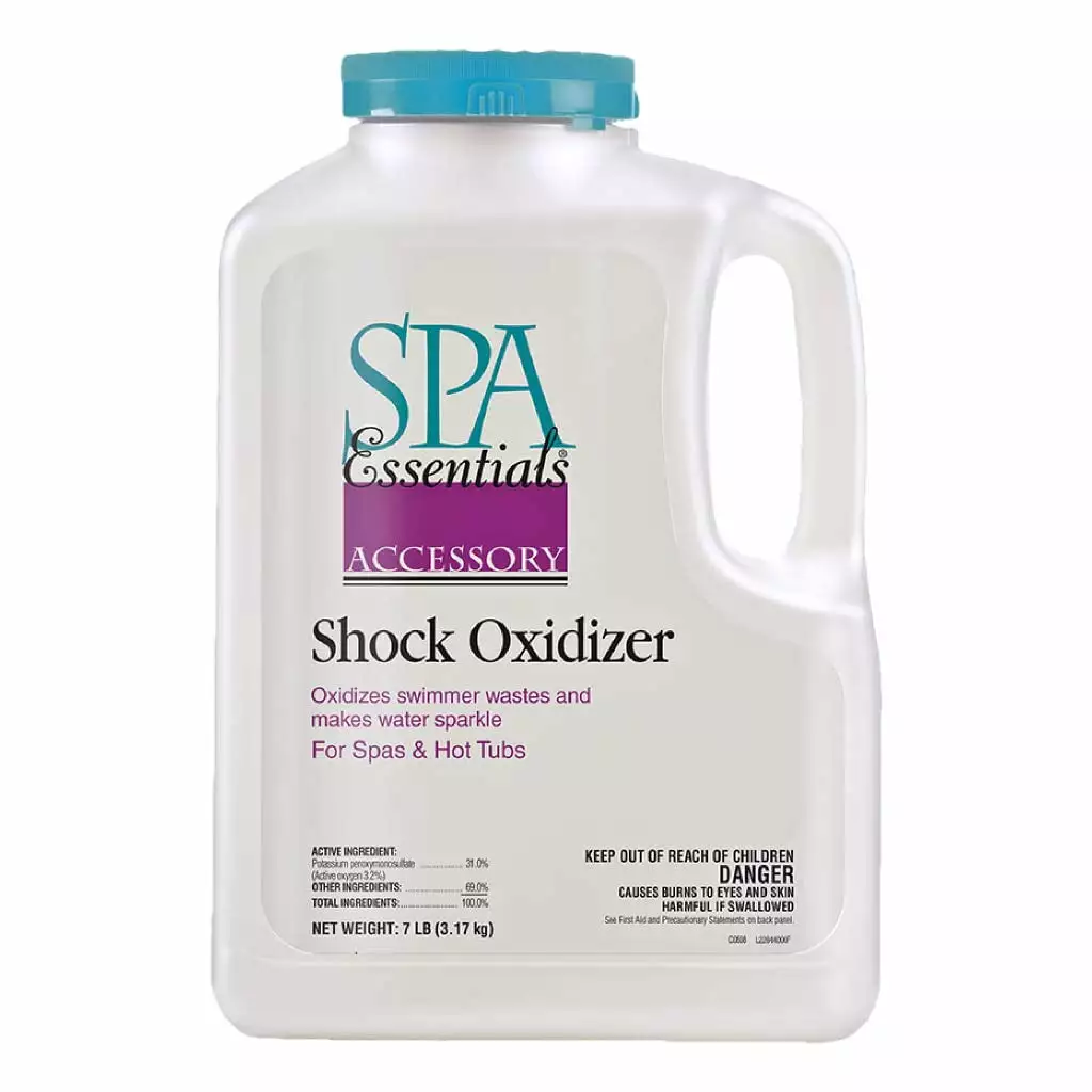 Spa Essentials Hot Tub Shock and Oxidizer Sanitizer & Cleaner 7 Pounds