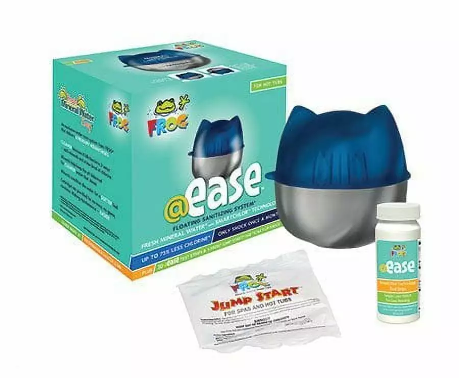Spa Frog @ease Floating SmartChlor Chlorine and Mineral Sanitizing System Hot Tubs King Technology