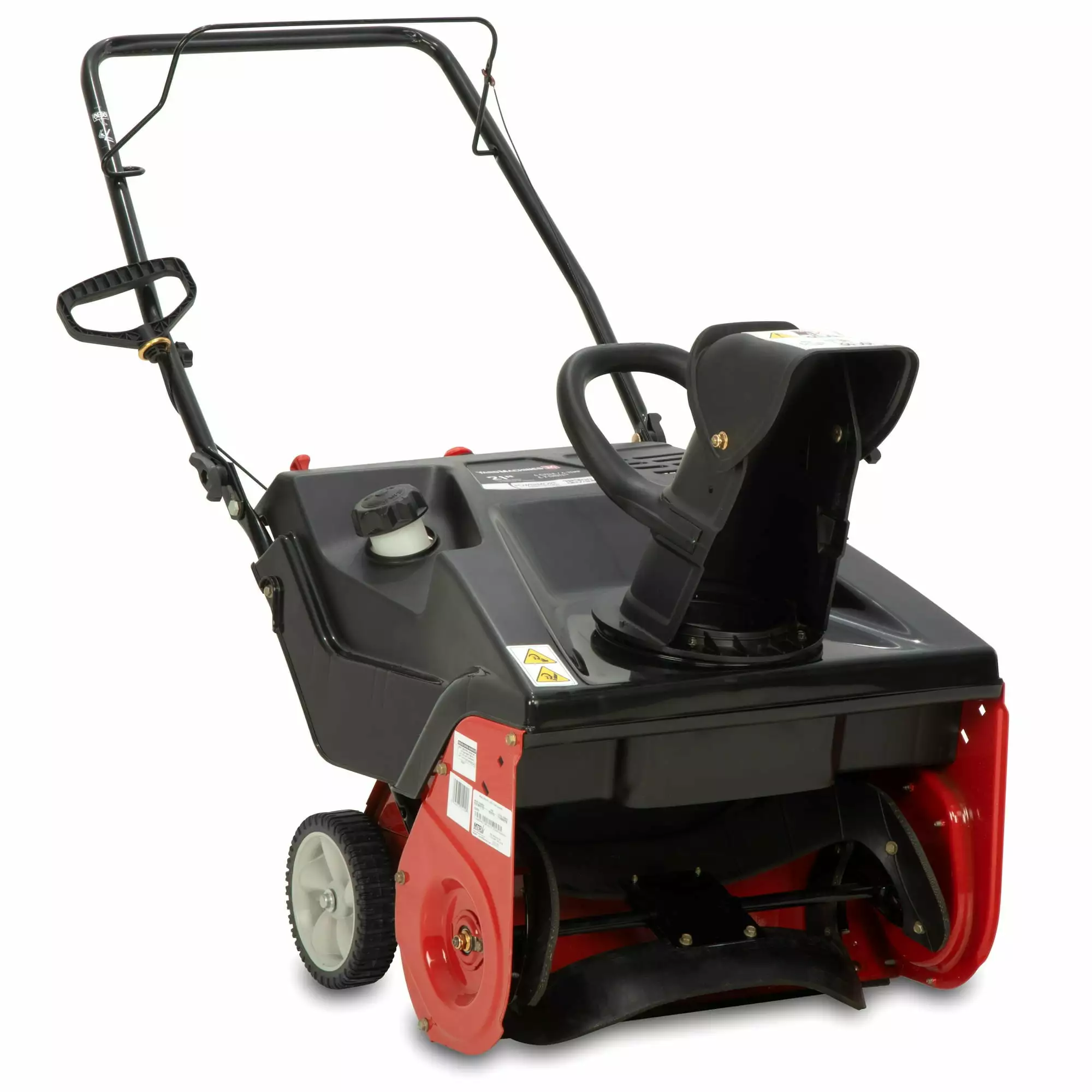 (Restored) Yard Machines 21 Single-Stage Gas Powered Snow Blower 123cc Powermore Engine (Refurbished)