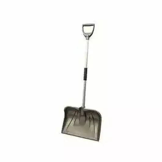 1PC Rugg 26PL-S Snow Shovel. 18 W Blade. Combo Blade. Polyethylene Blade. Aluminum Handle. Navy