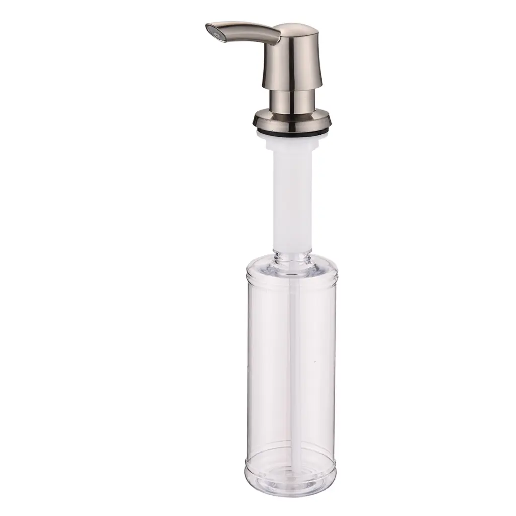 Kitchen Soap Dispenser Brushed Nickel ABS Wall Mount whale