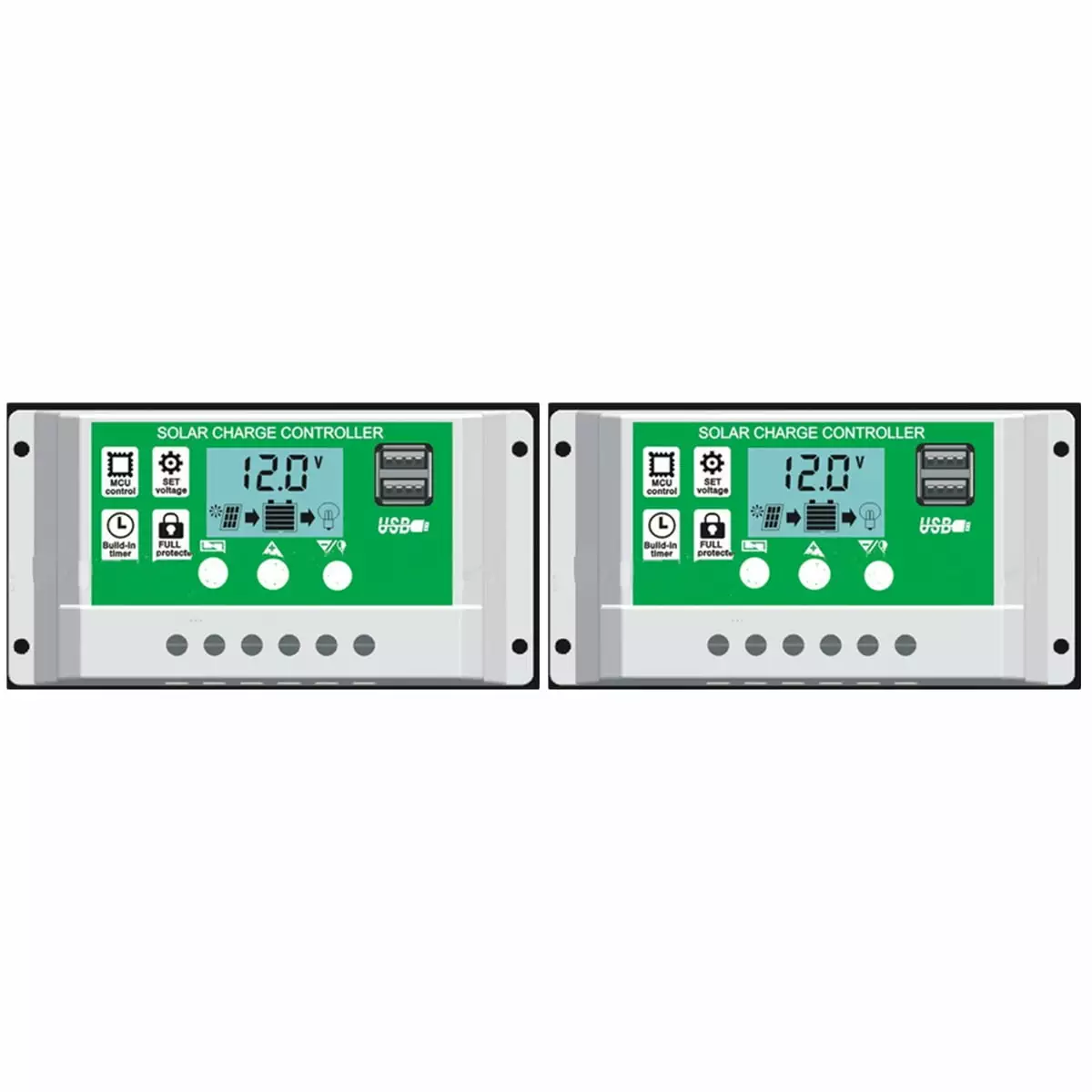 24 V Solar Generator Regulator Charge Controller Lead-acid Battery Charger Li-ion