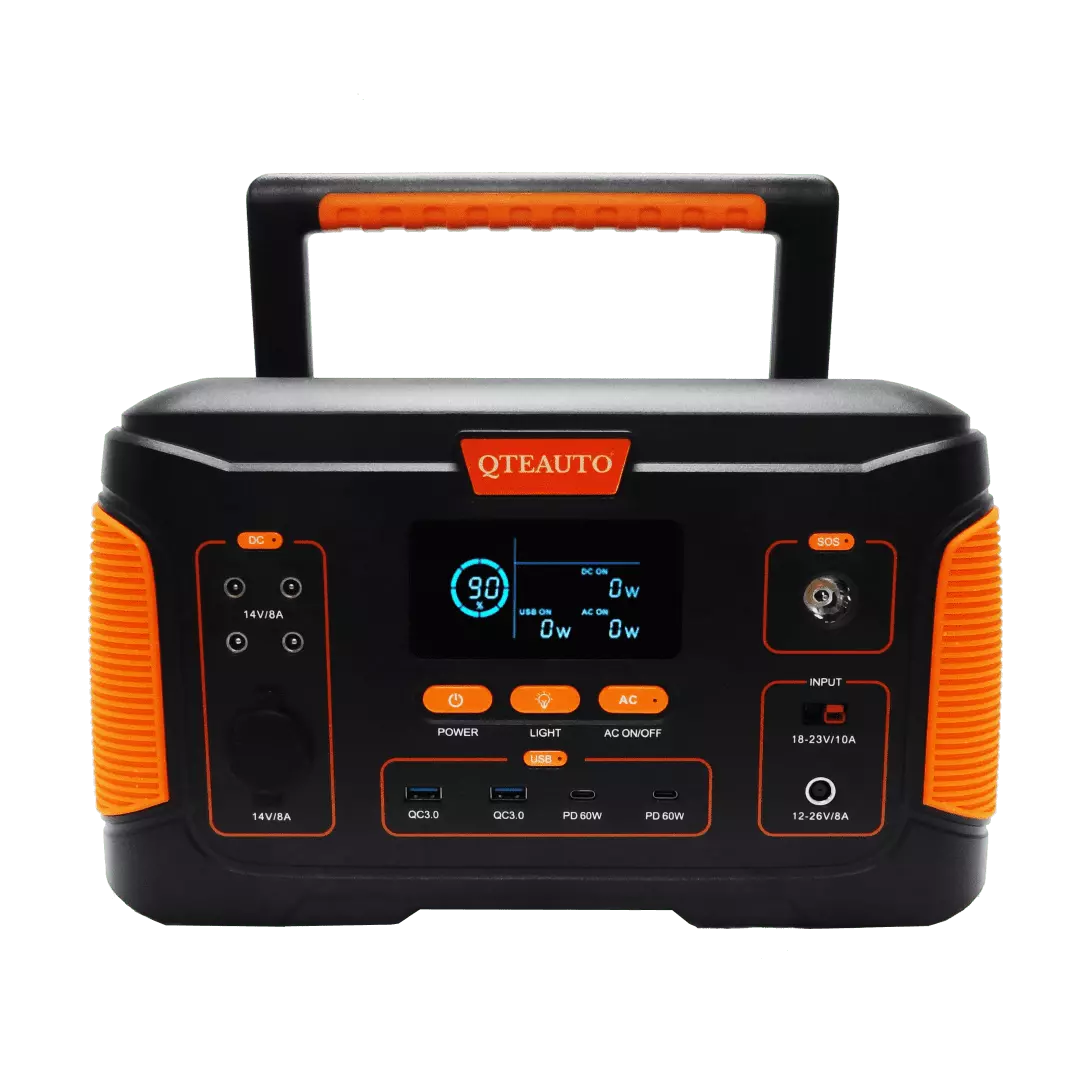 500W Travel-friendly Power Station Outdoor. Camping Solar Generator Lithium Battery