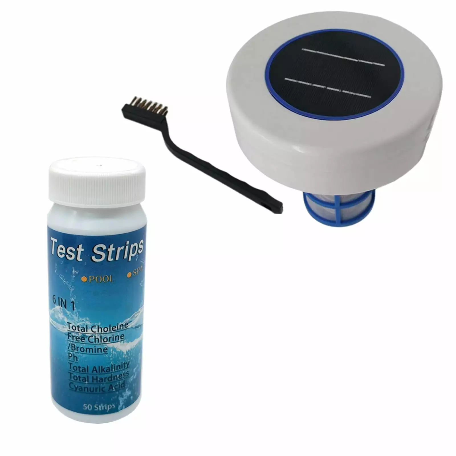 Solar Pool Cleaner Chlorine Swim Water Solar Powered Pool Clarifier Copper Ion SPA and All Pools simhoa