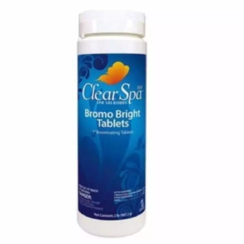 Hot Tub Spa Chemical Bromo Bright Tablets CSBR015 Water Sanitation DIY