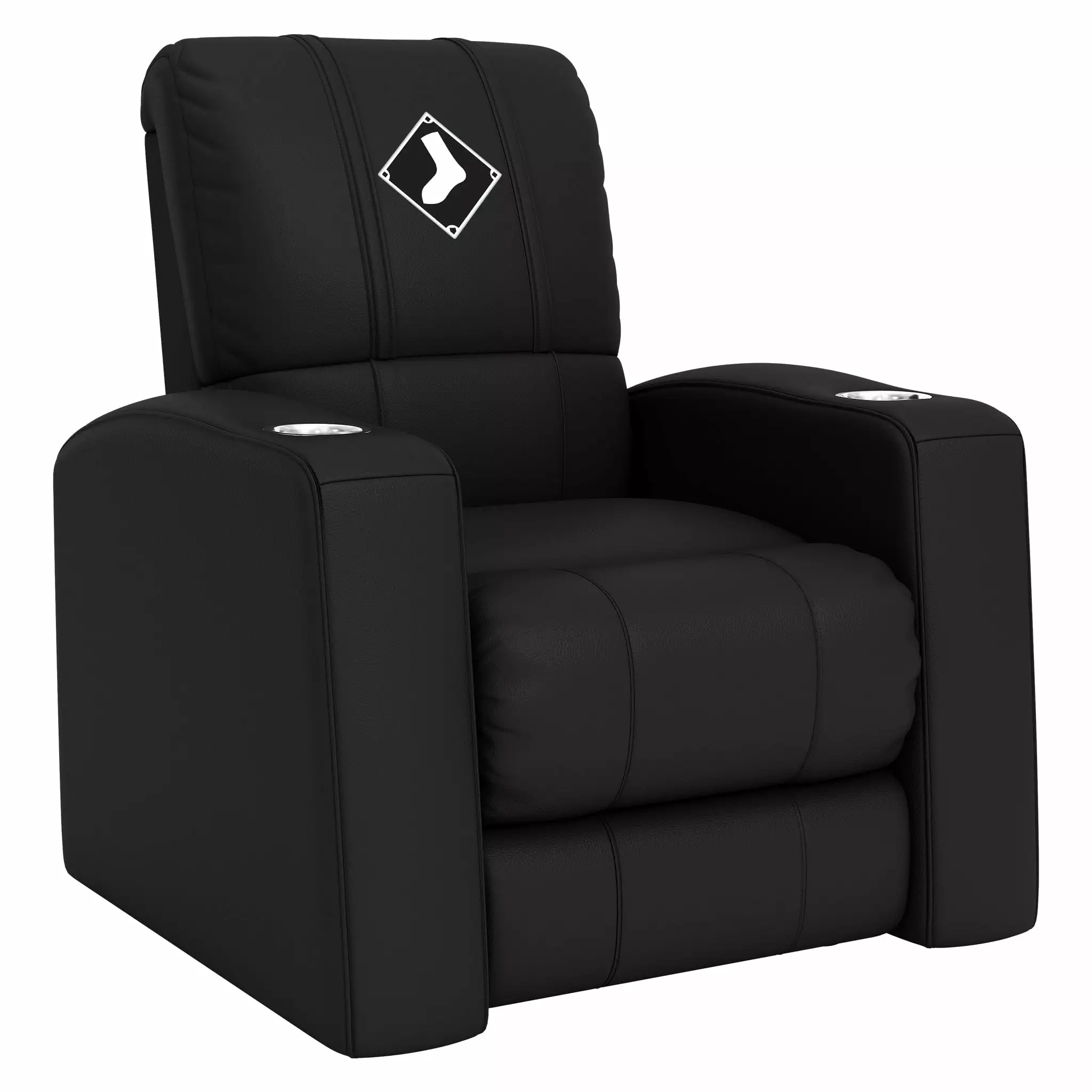 DreamSeat Relax Black Recliner Embroidered Chicago White Sox Secondary Logo