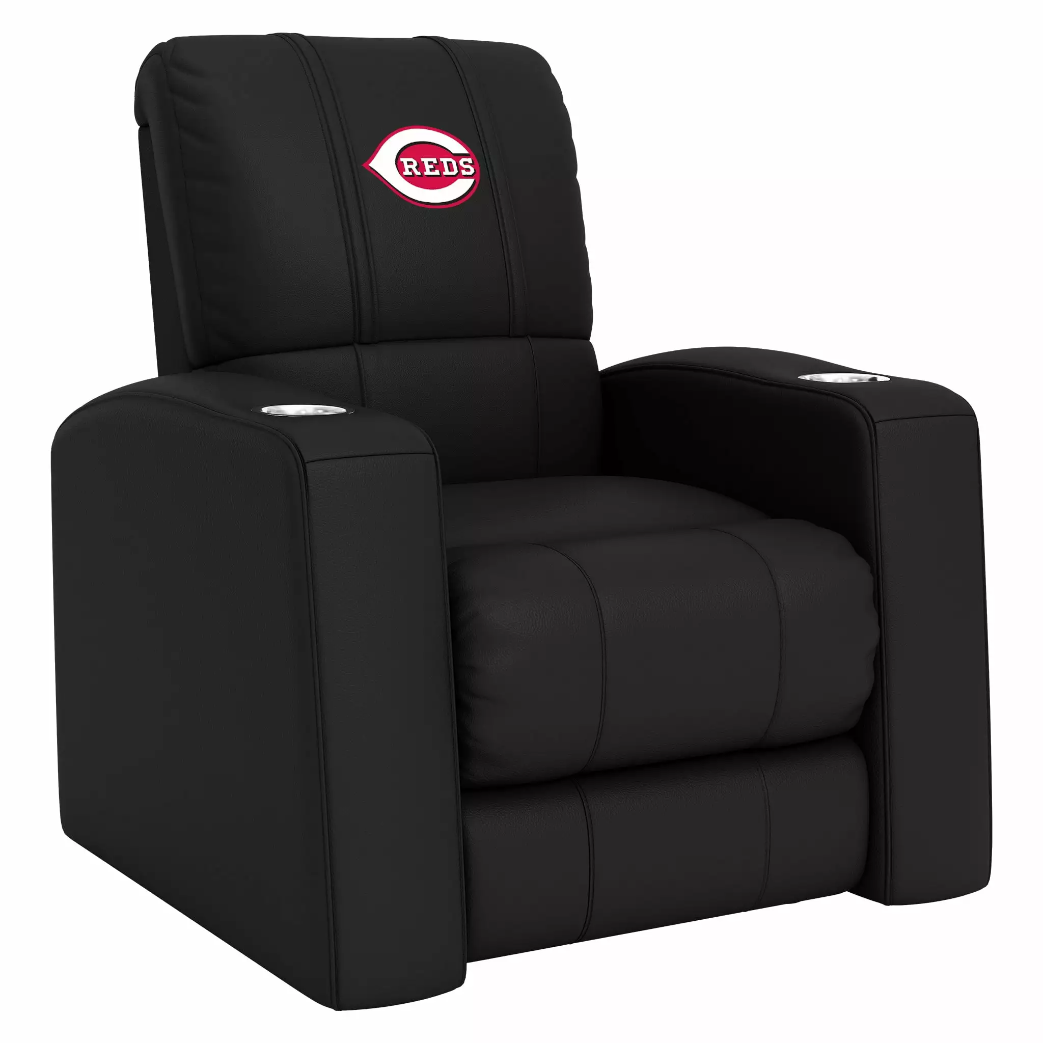 DreamSeat Relax Black Recliner Embroidered Cincinnati Reds Logo
