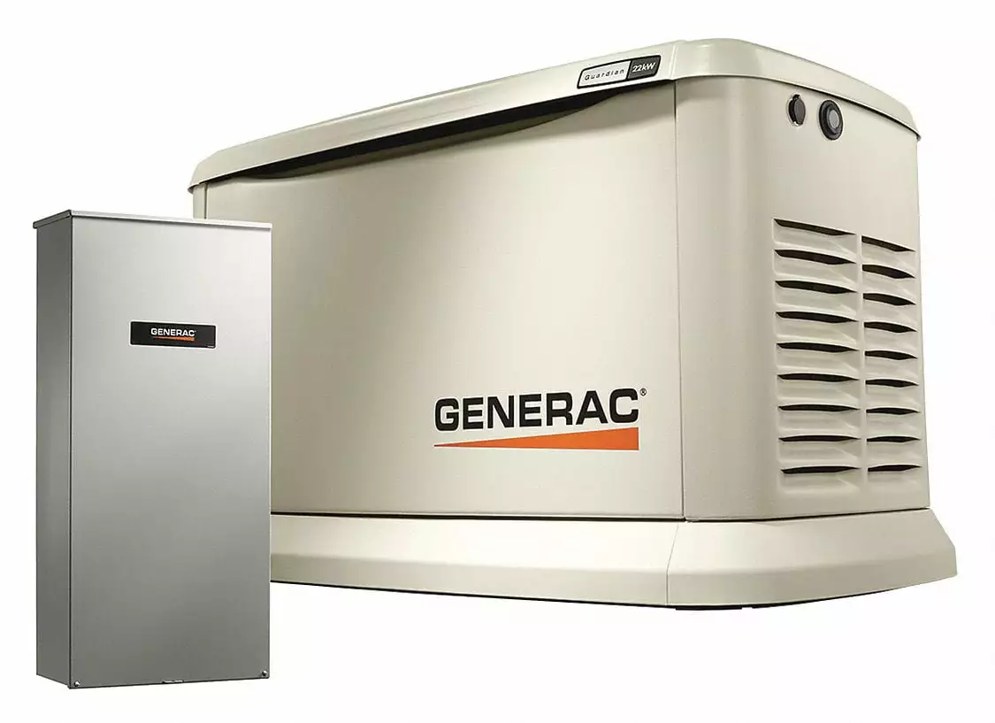 Generac Automatic Standby Generator.67dBA.44H 7043