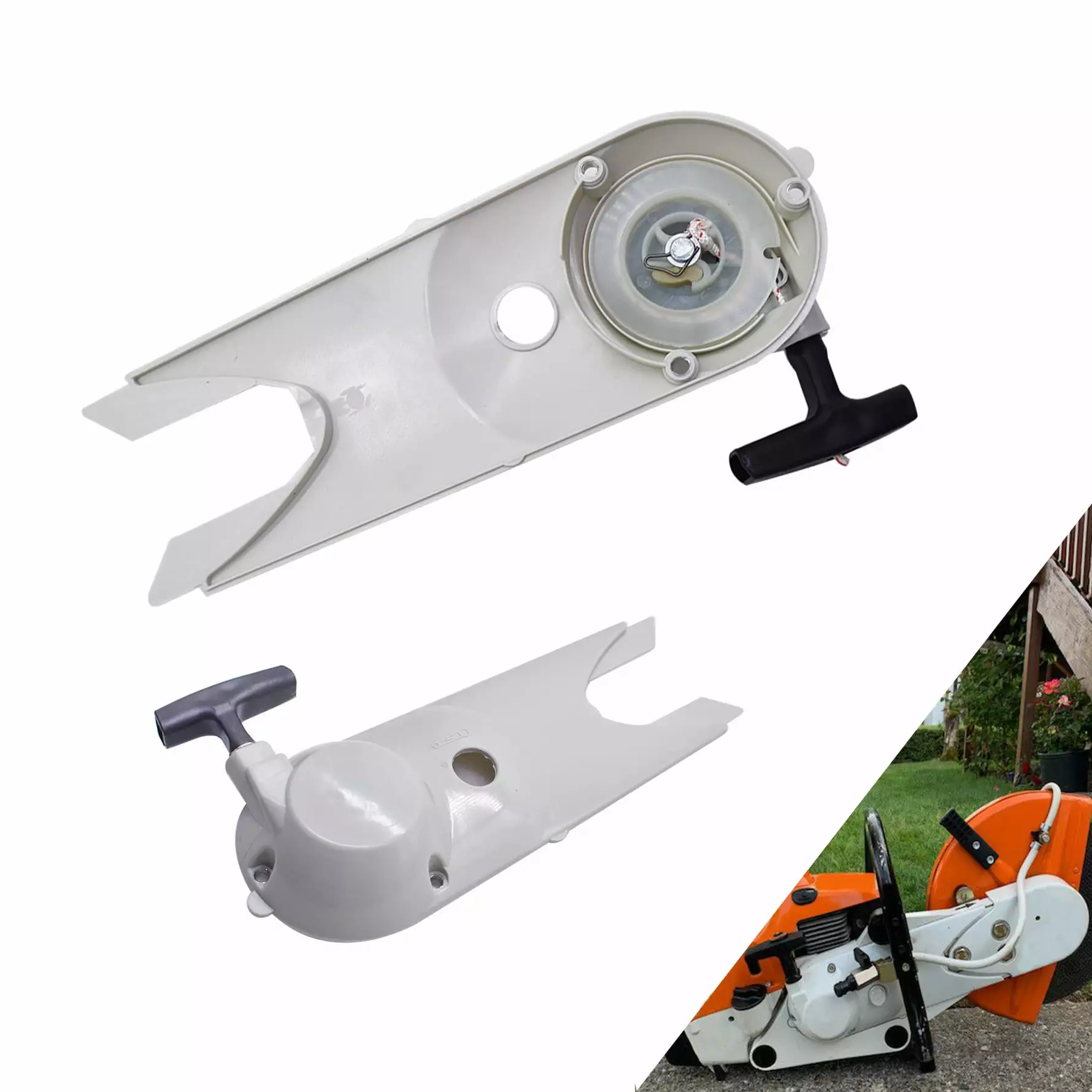 discovermall Recoil Starter Rewind Stihl TS400 4223 190 0401 Cut Off Saw NEW findmall