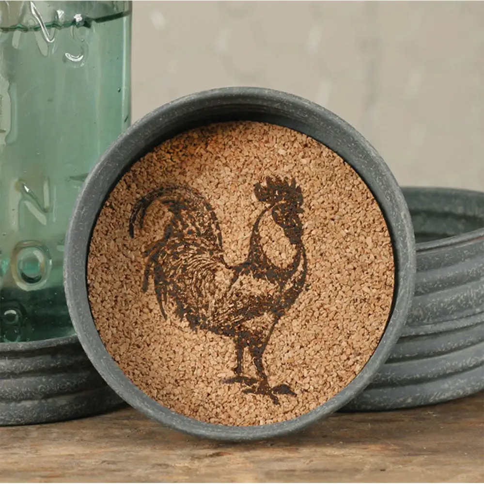 Cast Iron Chickadee Box 4 Decorative Garden Bird Figurines CTW