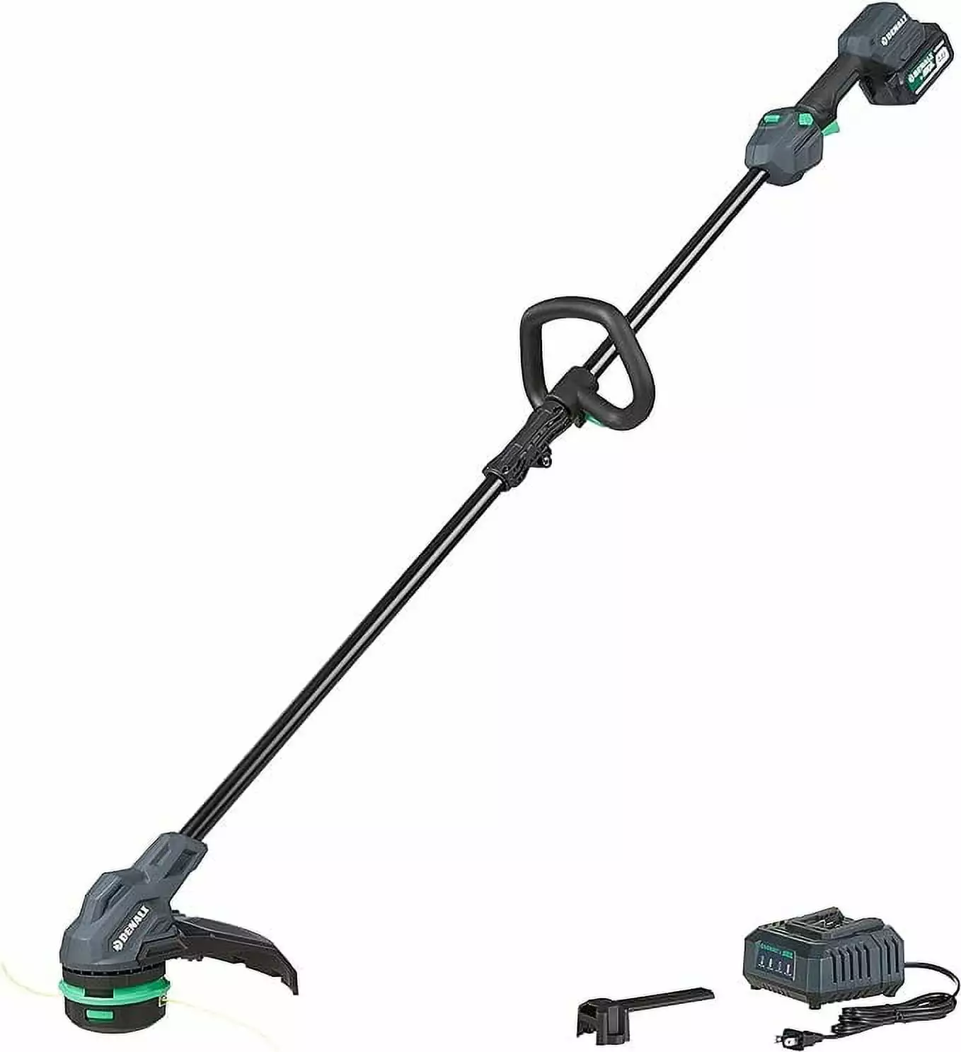 Open Box Denali SKIL 20V Brushless 13 String Trimmer Kit 4.0Ah Battery & Charger BLUE