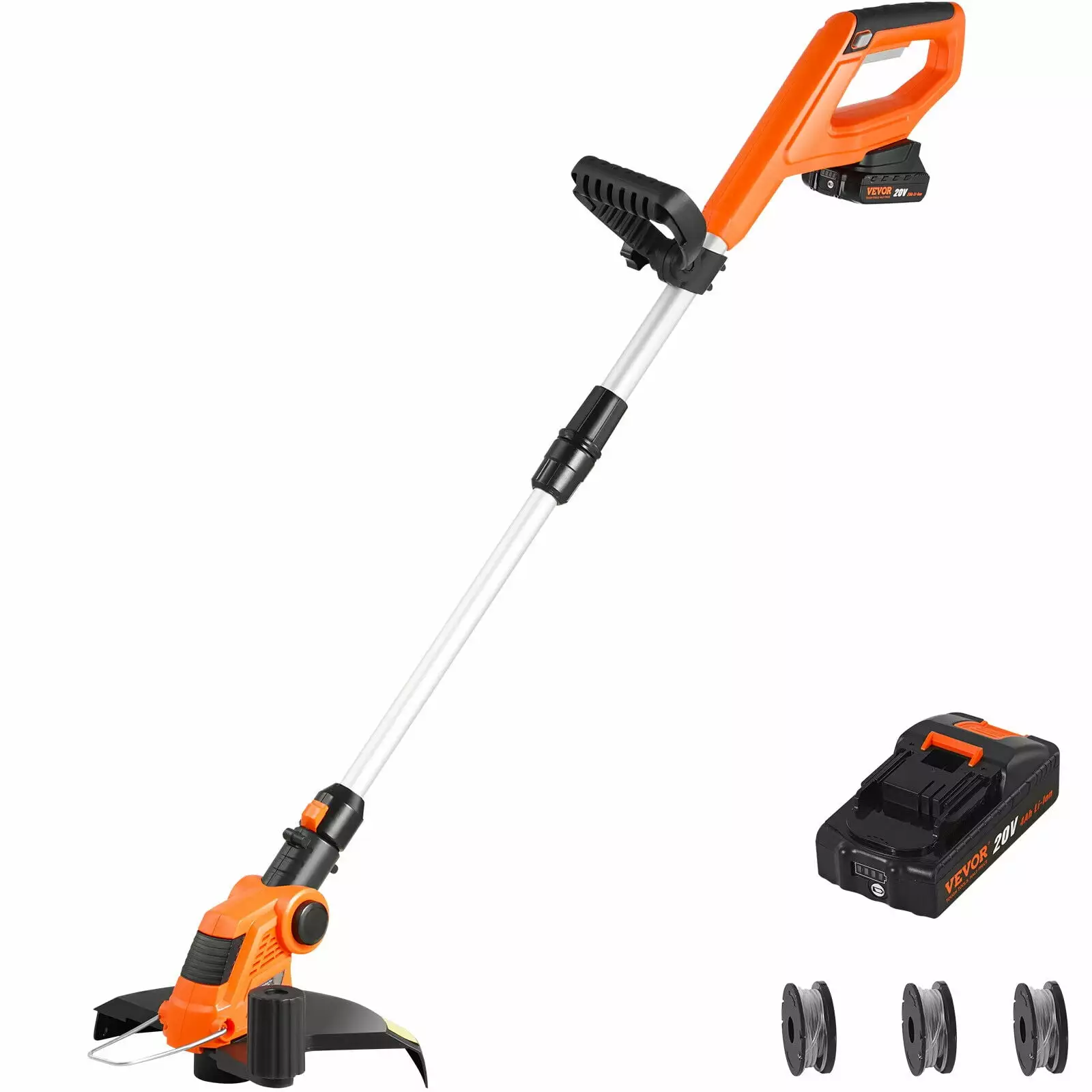 ZGBY Cordless String Trimmer 12 20 V 4Ah Battery Powered Weed Eater Auto Feed ZGBY Home Products