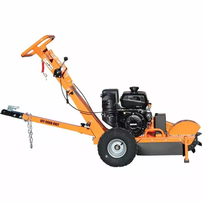 10 . 14HP Stump Grinder Chipper Shredder Extra Teeth Pipers Pit