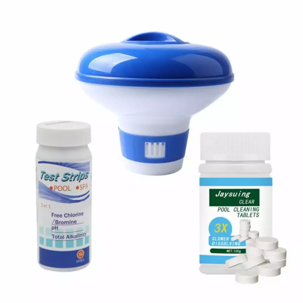 Swimming Pool Effervescent Cleansing Tablets Dispenser Color Profit Kids