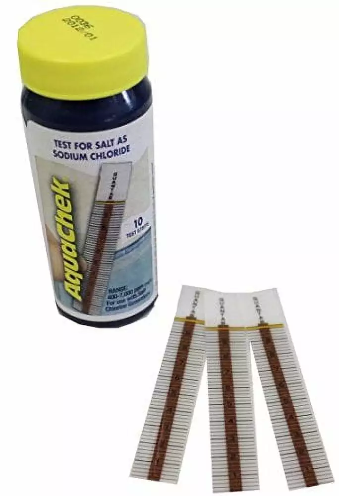 Aquachek White Swimming Pool Spa Test Strips Salt
